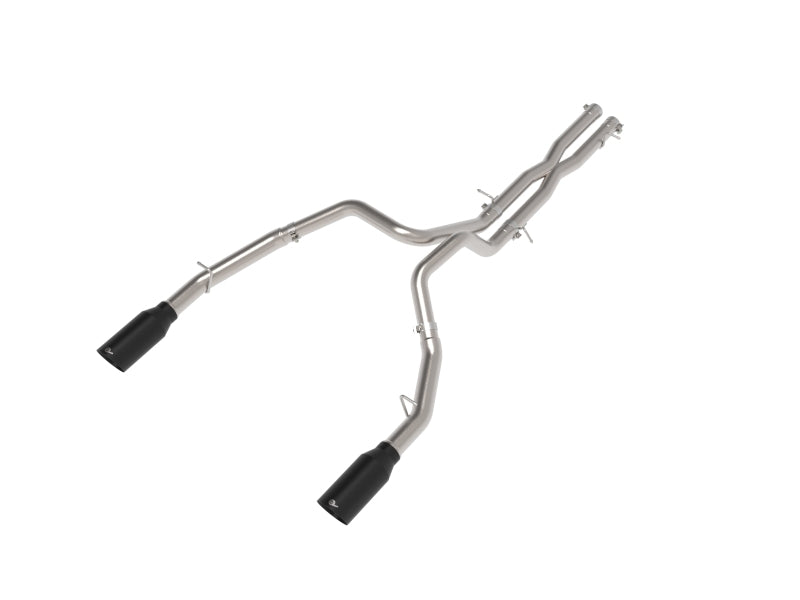 aFe Vulcan Series 304 SS Cat-Back Exhaust (Black Tip): Ram 1500 3.0L (25-26)