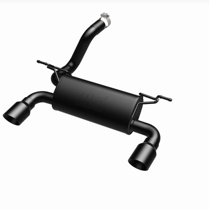 MagnaFlow Street Series Axle-Back Perf Exhaust Dual Black Tips (REAR): Jeep Wrangler JL 2018-2024 2.0/3.6L