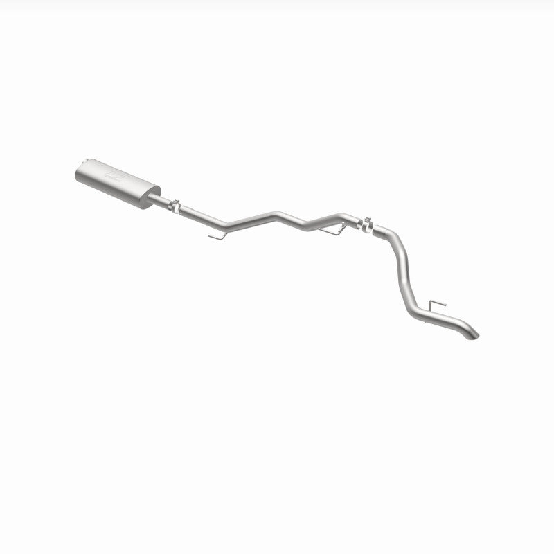 MagnaFlow 2.5in Rock Crawler Series Stainless Steel Cat-Back Exhaust Single Rear Exit: Jeep Gladiator 2020-2024