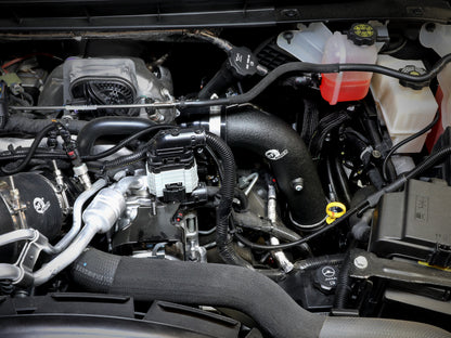 aFe BladeRunner 3in Aluminum Charge Pipe Kit | GM Diesel Trucks V8 6.6L L5P (20-21) (46-20444-B)