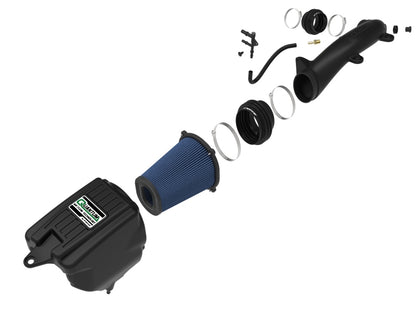 AFE Quantum Cold Air Intake System (w/Pro 5R Filter): Jeep Wrangler 2.0L 2018 - 2025