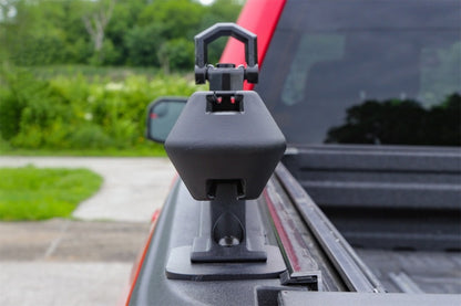 Dee Zee Hex Series Side Rails 8Ft Bed - Textured Black: Fits Most Ram 2500 / 3500 Models (2020-2024)