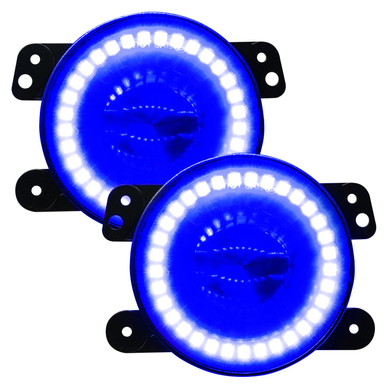 ORACLE Lighting Hi-Perf LED Fog Lights: Fits Jeep Wrangler / Gladiator (07-26) w/o Controller