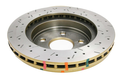 DBA XS 4000 Series Front Brake Rotors (Drilled & Slotted): Dodge Durango (05-09) & Dodge Ram (02-10)