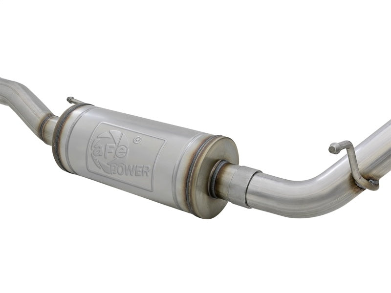 aFe Rebel Series 2.5" Cat-Back Exhaust Black Tips (REAR): Jeep Wrangler JK 2007-2018 3.8/3.6L