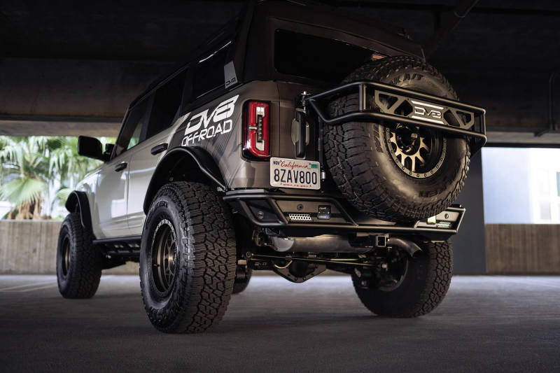 DV8 Offroad Rear License Plate Relocation Bracket | Ford Bronco (21-26) (LPBR-03)