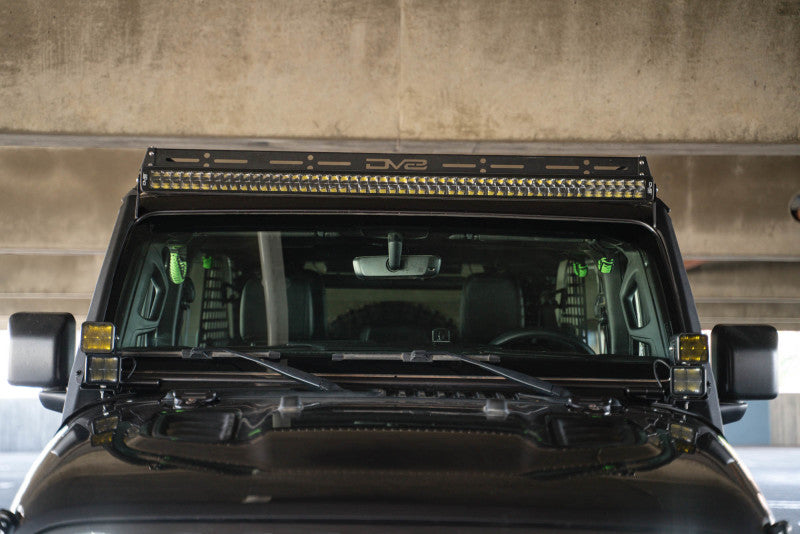 DV8 Offroad A-Pillar Dual Light Pod Mounts | Jeep Gladiator JT / Wrangler JL (20-25)