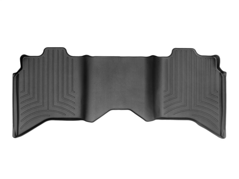 WeatherTech FloorLiner Rear Floor Mats (Black): Dodge Ram Crew / MegaCab (09-18)