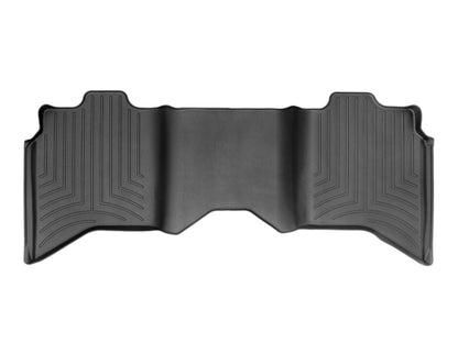 WeatherTech FloorLiner Rear Floor Mats (Black): Dodge Ram Crew / MegaCab (09-18)