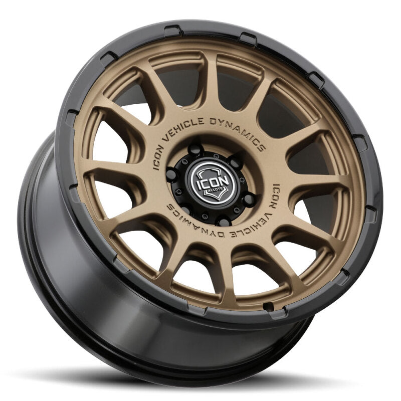 ICON Alloys Rancho 20x9 / 6x5.5 / 16mm / 5.625in BS Wheel | Ford Bronco (21-26) (8420909056SBGB)