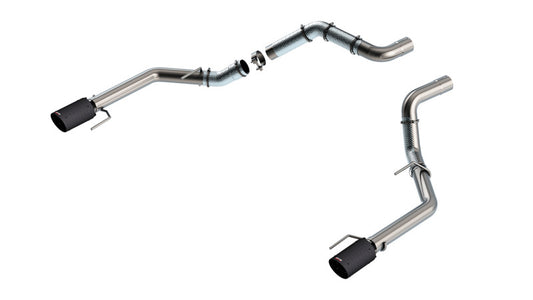 Borla 21-23 Ford Raptor 3in Tail Pipe Kit 4.5in Tip | F-150 Lightning (60727CFBA)