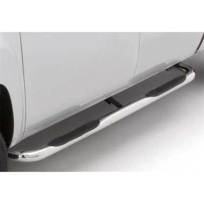 LUND 97-98 Ford F-150 SuperCab 4in Oval Curved SS Nerf Bars | Ford F-150 (97-03)