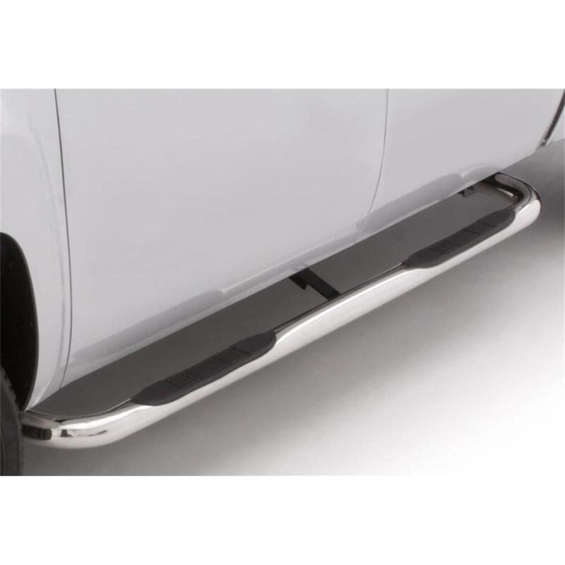 LUND 97-98 Ford F-150 SuperCab 4in Oval Curved SS Nerf Bars | Ford F-150 (97-03)