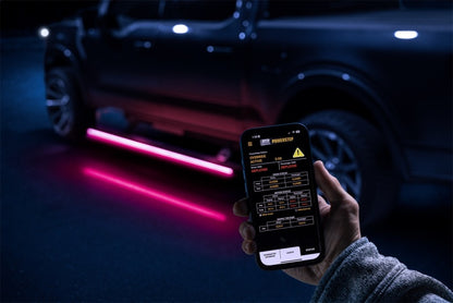 AMP Research 21-24 Ford F-150 PowerStep & LED Lighting | Ford F-150 (21-26) / Raptor (21-26) / Lightning (22+) (96152-01A)