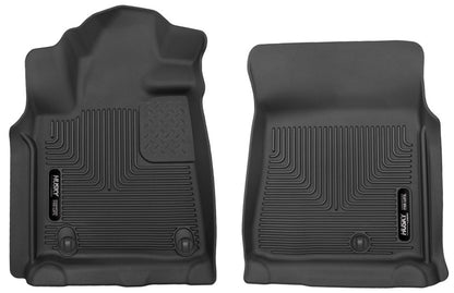 Husky Liners X-Act Contour Black Front Floor Liners | Toyota Tundra Pickup (07-11) (53731)