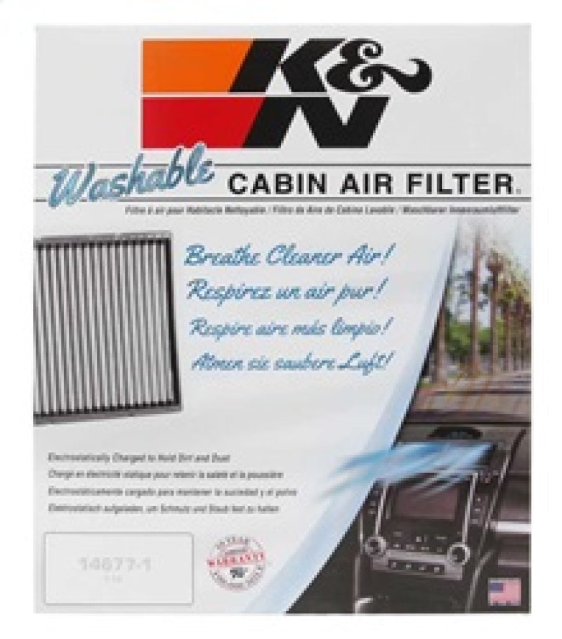 K&N Replacement Cabin Air Filter | Ford F-150 (15-16 / 17-20 / 21-23 / 24-26 / 17-20 Raptor / 21-23 Raptor / 22-26 Lightning (VF2049)