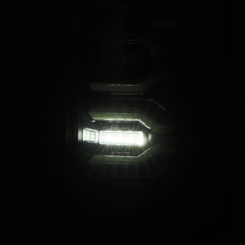 AlphaRex LUXX LED Tail Lights (Alpha-Black): Dodge Ram 1500 (07-08) & 3500 (07-09)