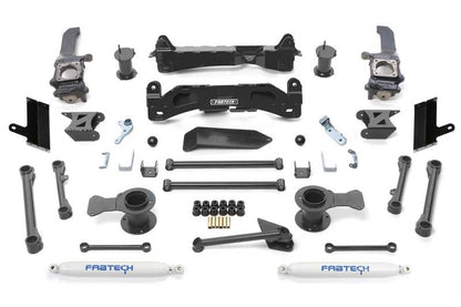 Fabtech 6" Basic Suspension System w/ Performance Shocks | Toyota 4Runner 4WD (15-22) (K7066)
