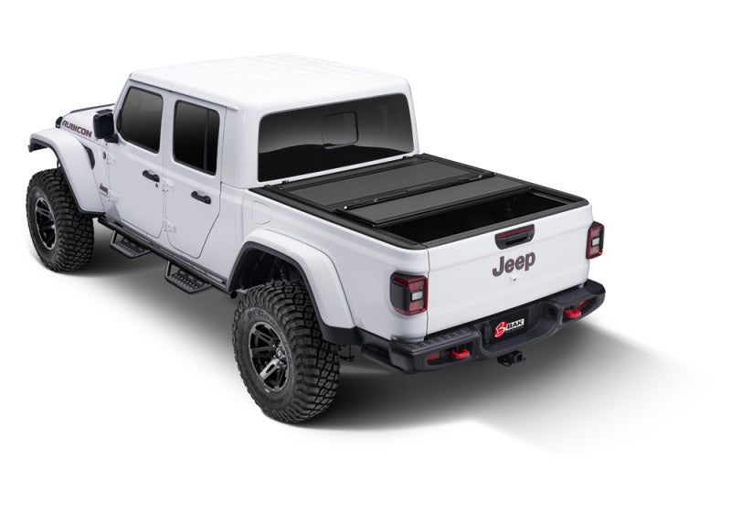 BAK BAKFlip MX4 GEN 3 Hard Folding Truck Bed Cover (5ft Bed): Jeep Gladiator (18-26) - Matte Black