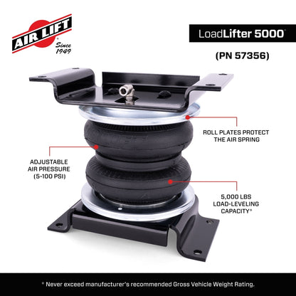 Air Lift LoadLifter 5000 Air Spring Kit | Ford Ranger (19-26) (57356)