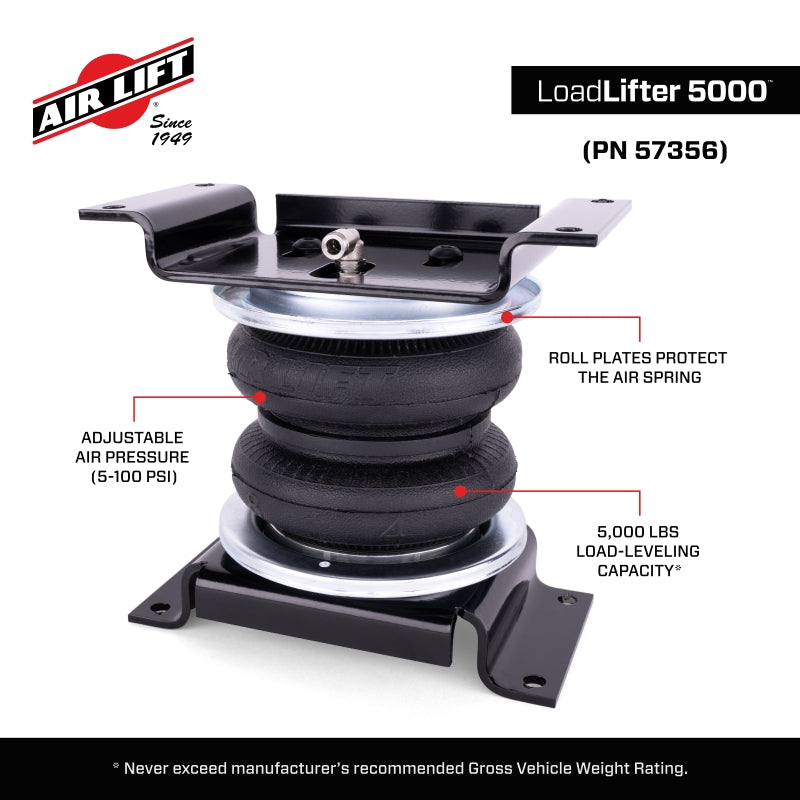 Air Lift LoadLifter 5000 Air Spring Kit | Ford Ranger (19-26) (57356)