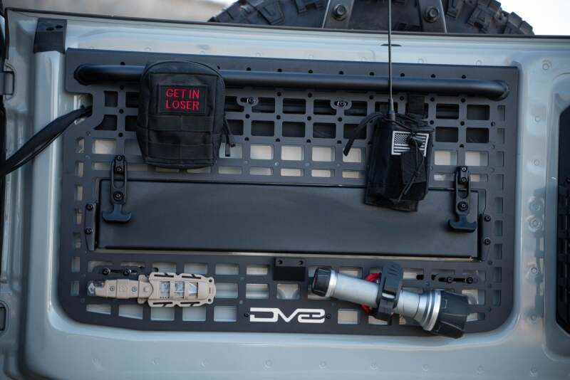 DV8 Offroad Tailgate Molle Panel & Shelf | Ford Bronco (21-26) (MPBR-02)