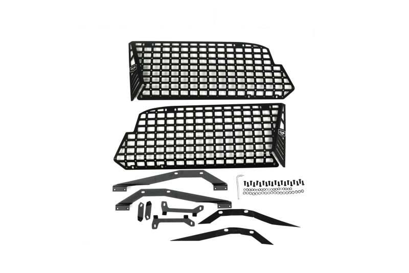 DV8 Offroad 21-24 Ford Bronco 2-Door Rear Window Molle Panels | Ford Bronco (21-26) (MPBR-12)