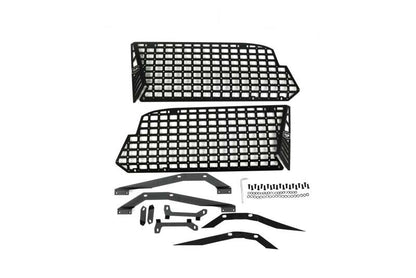 DV8 Offroad 21-24 Ford Bronco 2-Door Rear Window Molle Panels | Ford Bronco (21-26) (MPBR-12)