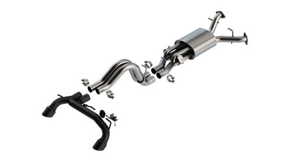 Borla 2.75in Catback Exhaust | Ford Bronco Raptor V6 Turbo (22-24) / 4in Tips