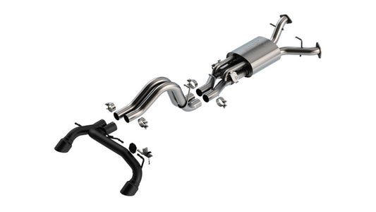 Borla 2.75in Catback Exhaust | Ford Bronco Raptor V6 Turbo (22-24) / 4in Tips