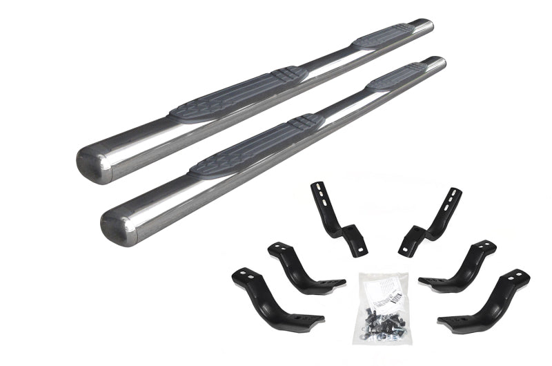 Go Rhino 4in 1000 Series Complete Kit | Ford Ranger (19-26) Side Step & Brackets (104036880PS)