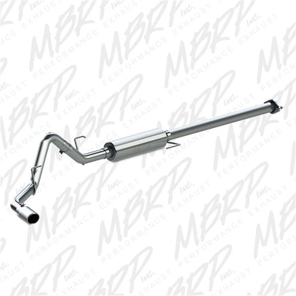 MBRP 3in Cat-Back Single Side Alum Exhaust System | Ford F-150 2.7L / 3.5L EcoBoost (15) (S5253AL)