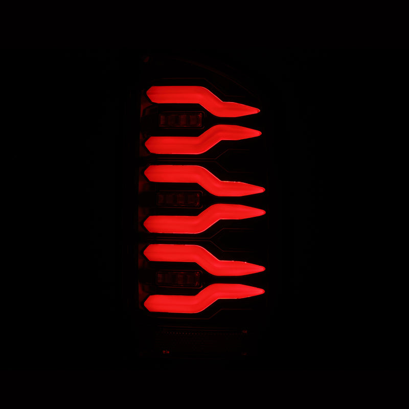 AlphaRex LUXX LED Tail Lights (Alpha-Black): Dodge Ram 1500 (02-06) & 3500 (03-06)