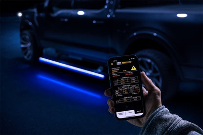 AMP Research 21-24 Ford F-150 PowerStep & LED Lighting | Ford F-150 (21-26) / Raptor (21-26) / Lightning (22+) (96152-01A)