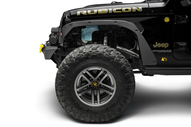 Bushwacker Trail Armor Fender Delete Kit (F&R): Jeep Wrangler (18-24) - Black Textured