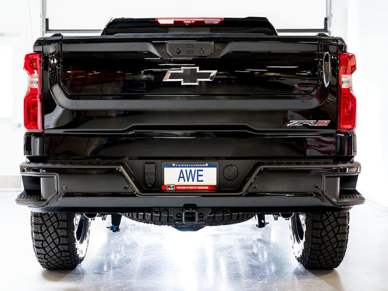 AWE Tuning 22-23 GMC Sierra AT4X 6.2L Catback D&S | Silverado/ZR2 (3015-31972)