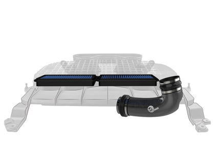 AFE Super Stock Carbon Fiber Induction System (w/Pro 5R Filters): Ram 6.2L 1500 TRX 2021 - 2024