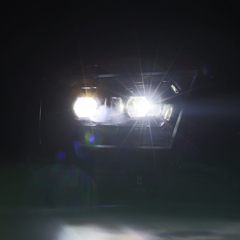 AlphaRex LUXX LED Projector Headlights (Alpha-Black): Ram 1500 2019 - 2024