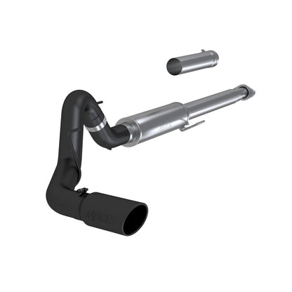 MBRP 4in Cat-Back Single Side Black Exhaust System | Ford F-150 2.7L / 3.5L EcoBoost (15) (S5259BLK)