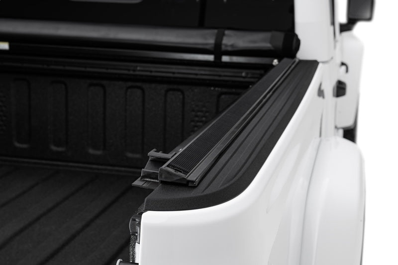 Rugged Ridge Armis Soft Rolling Bed Cover: Jeep Gladiator (18-26) - Matte Black Fabric