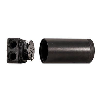 Mishimoto Baffled Oil Catch Can (F&R): Jeep Wrangler JL 2018-2021 2.0L