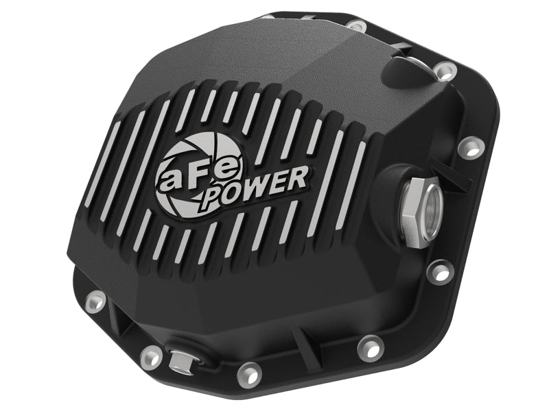aFe Pro Series Rear Differential Cover Black w/ Machined Fins | Ford Ranger (19-20) (46-71170B)