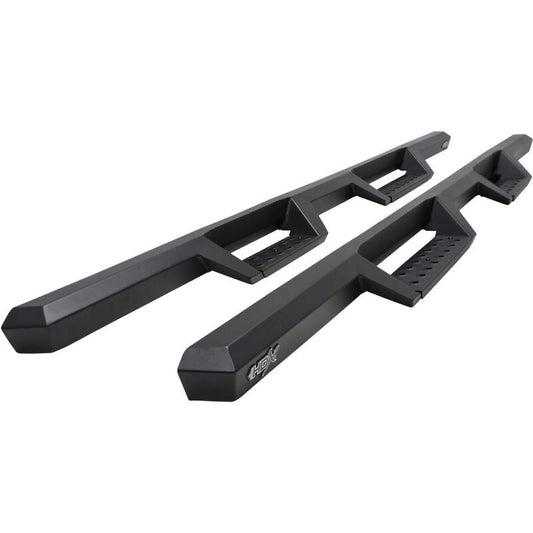 Westin Textured Black HDX Drop Nerf Step Bars: Jeep Gladiator (2020-2024)