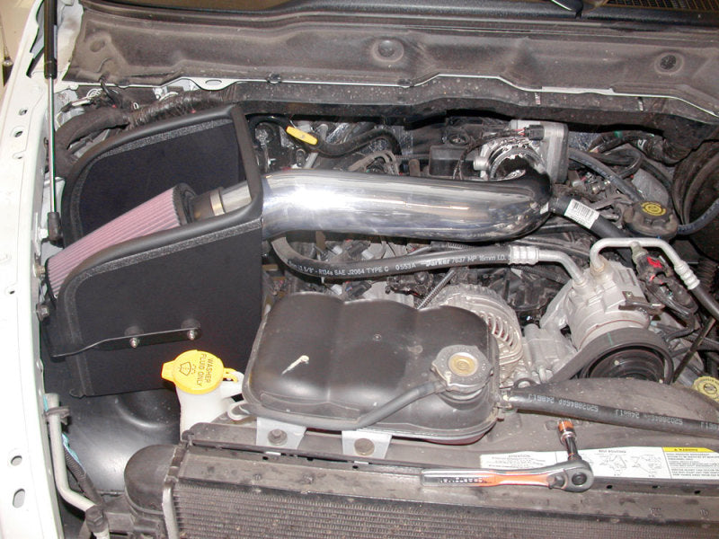 K&N 77 Series Cold Air Intake: Dodge Ram 5.7L Hemi (1500 / 2500 / 3500) 2003 - 2008