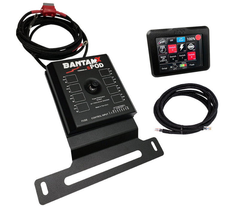 SPOD BantamX Touchscreen | Jeep Wrangler JL / Gladiator JT (18-25) (870040)