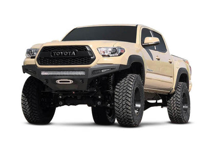 Addictive Desert Designs HoneyBadger Front Bumper | Toyota Tacoma (16-18) (F687382730103)