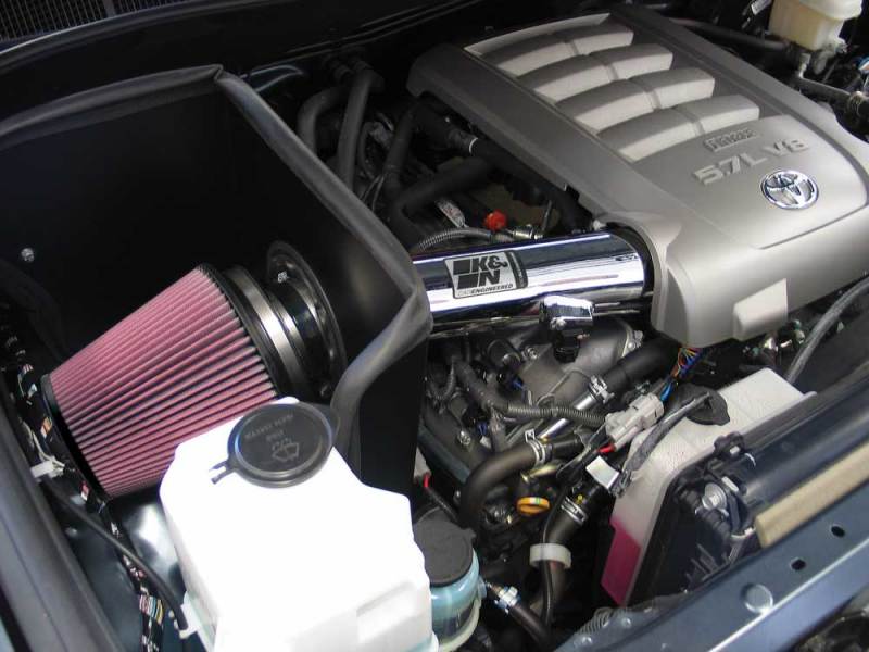 K&N 07-10 Toyota Tundra V8-5.7L High Flow Performance Kit | Toyota Tundra (07-10) (77-9031-1KP)