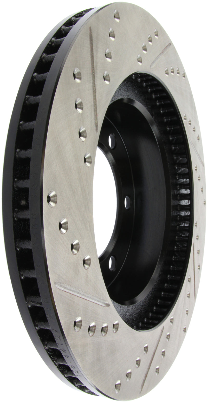 Stoptech SportStop 319mm Disc Rotors | Toyota 4Runner (03-05, 06-09), Tacoma (05-08, 09-11, 12-15, 16-19) (127.44129L)