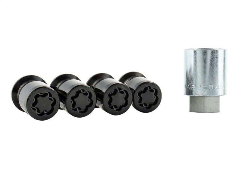 Ford Racing M12 x 1.5 Black Security Lug Nut Kit | Ford Bronco (21-26) (M-1A043-B)