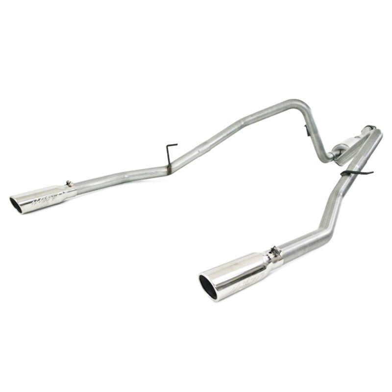 MBRP 3in Aluminized Cat Back Dual Split Rear Exit Exhaust | Ford F-150 5.0L V8 (11) (S5234AL)